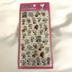 PEANUTS スヌーピー 3Dステッカー　韓国　正規品　限定品