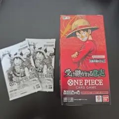 封入率一致 ONE PIECEカードゲーム 受け継がれる意志 24パックセット
