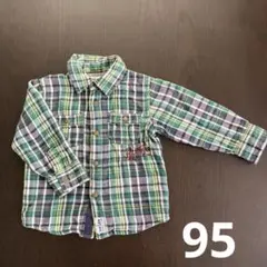 Buddy Lee チェック柄シャツ サイズ95 男の子　長袖　秋冬