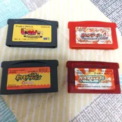 ゲームボーイアドバンス　ソフト４点
