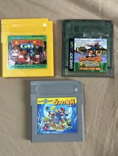 ゲームボーイ ソフト　スーパーマリオランド2 ドンキーコンまとめ　動作確認済み