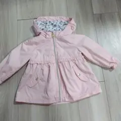 H&M 2wayライトアウター　女の子　80