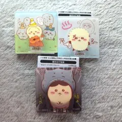 ちいかわアクリルシーンクリップビスケット♥ （うさぎ・くりまんじゅう・ラッコ）