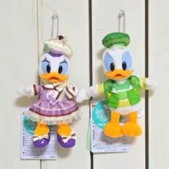 ディズニー　パルパルーザ　ドナルド　デイジー　ぬいぐるみバッジ　ヴァネロペ