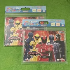 (483) 王様戦隊　キングオージャー　ミニパズル2枚セット2袋