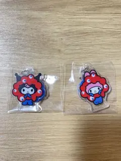 EXPO 2025 サンリオ ミャクミャクなりきりアクリルチャーム 2点セット