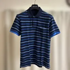 Zegna Sport ボーダーポロシャツ