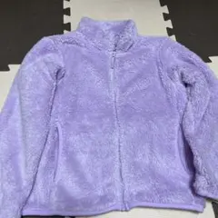 KIDS フリースジャケット ラベンダー　ユニクロ