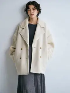 LagunaMoon ダブルブレストボアコート