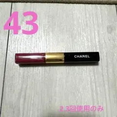 シャネル　ルルージュデュオウルトラトゥニュ　 43センシュアルローズ