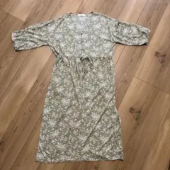 ☺︎chocol raffine☺︎花柄シャツワンピース