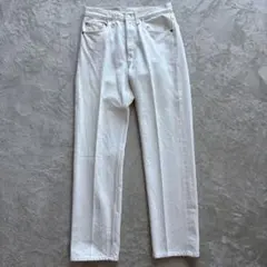 ビンテージ【美品】リーバイス501 白 USA製 93年 W31 ホワイトデニム