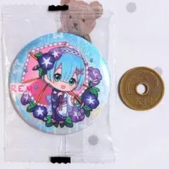 Re:ゼロから始める異世界生活 リゼロ レム&ラムあそーと5 レム 缶バッジ B