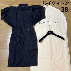 ●LOUIS VUITTON●半袖ワンピース ブラック 38のサムネイル