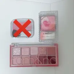 【GW限定値下げ】 ロムアンドベターザンパレット#03 ＋チーク付き