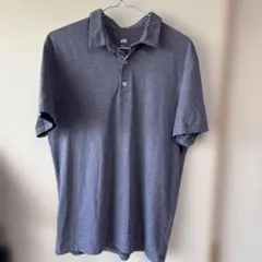 H&M ポロシャツ スリムフィット 薄いパープル US Mサイズのサムネイル