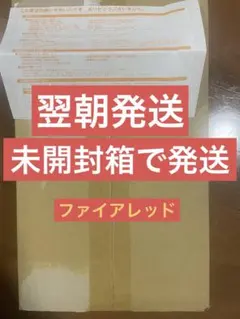 【希少】箱未開封　ポケットモンスター ファイアレッド 特別版 新品未使用