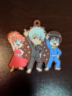 銀魂 ラバーマスコット 銀時 新八 神楽 万事屋 ジャンプフェスタ JF