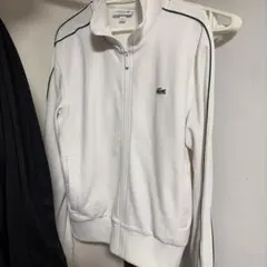 LACOSTE トラックジャケット ホワイト 最終値下げ 破格のサムネイル