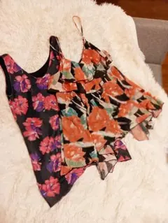 ♡２枚セット♡rienda♡タンクトップ♡キャミソール♡