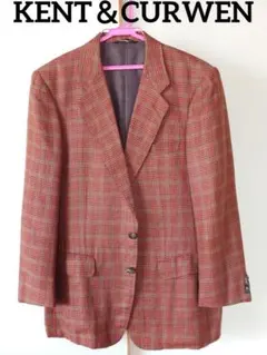 KENT＆CURWEN チェック柄ジャケット 春夏のサムネイル