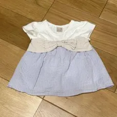 プティマインpetit main 半袖 チュニック 90cm