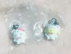 サンリオ めじるしアクセサリー ふわふわスノー キティ ポムポムプリン セット