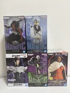 BLEACH フィギュア 5点セット MAXIMATIC Grandista