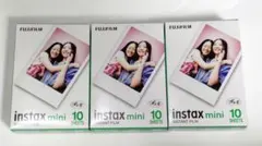 FUJIFILM instax mini チェキフィルム 30枚 【未使用】