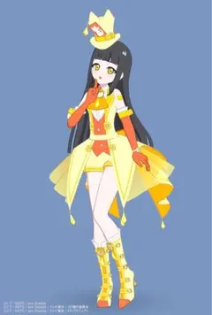 アイプリバース　マジシャンキャットイエロー　プリフォト　フルコーデ