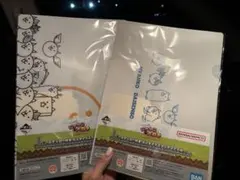 にゃんこ大戦争　クリアファイル　ステッカー