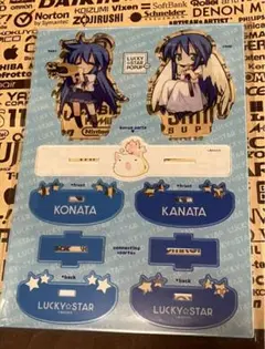 泉こなた かなた　アクリルフィギュア　らき☆すた 20周年 POPUP☆STAR