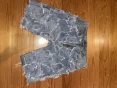 INNOCENCE NY パッチワーク デニムショーツ　一点物のサムネイル