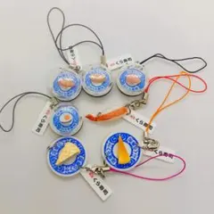 くら寿司　ストラップ　7種セット にぎり、スウィーツ　キーホルダーのサムネイル
