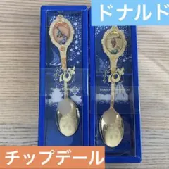 【未開封】2本　ディズニーシー　ティースプーン　ドナルド　チップ　デール