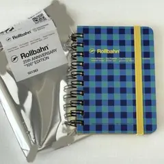 ロルバーン100 No.13 ギンガム 青◾️Rollbahn 25周年 チェック - メルカリ