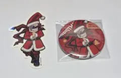 僕のヒーローアカデミア クリスマス 缶バッジ ステッカー エッジショット