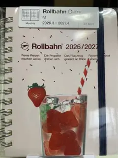 【新品・未開封］Rollbahn ダイアリー M 2026年3月〜2027年4月