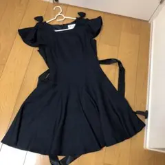 フォーマル　ワンピース　ネイビー