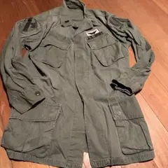 60年代　米軍ベトナム戦　ローカルメイド　ノンリップ迷彩ジャケット 60年代 米軍ベトナム戦 ローカルメイド ノンリップ迷彩ジャケット