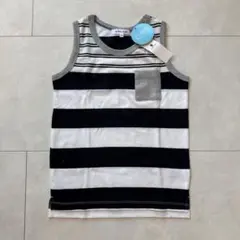 ★GLOBAL WORK ノースリーブ タンクトップ XXL ボーダーのサムネイル