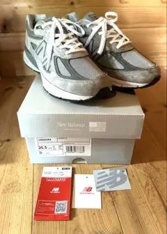 New Balance 990v4 USA製 グレー 26.5cmU990GR4