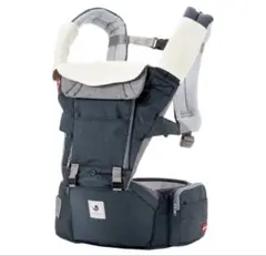 極美品 ミキハウス × ポグネー ベビーキャリア 抱っこ紐 MIKIHOUSE