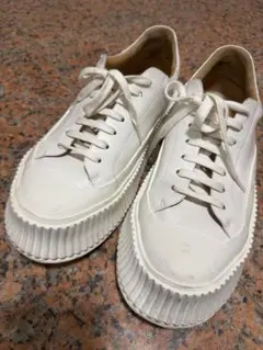 訳あり特価 JIL SANDER プラットフォームスニーカー 26cm (41)のサムネイル
