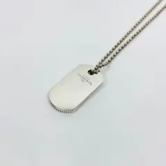 ティファニー TIFFANY スクエアプレート ネックレス SV925 18K - メルカリ