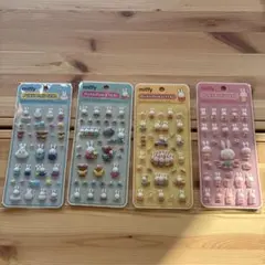 ミッフィー　プクプクシール　4セット　新品未使用