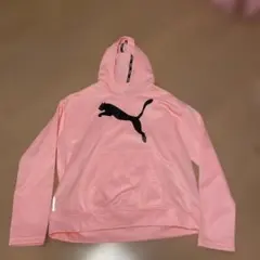 PUMA ピンク フード付きパーカー