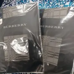 バーバリースクエアチェックストッキング