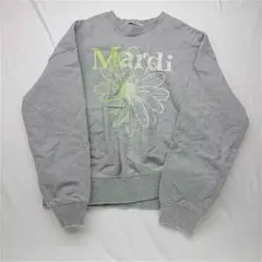 ★Mardi Mercrediフラワースウェット グレー系
