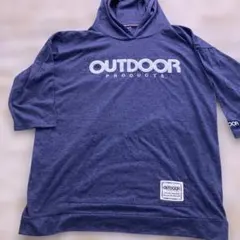 OUTDOOR PRODUCTS ネイビー パーカー　美品